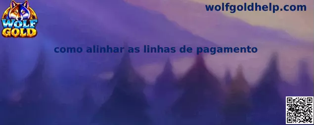Como alinhar as linhas de pagamento