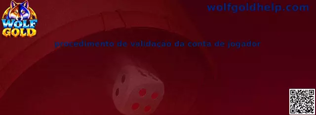 Procedimento de validação da conta de jogador