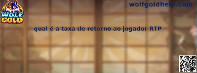 Guia Wolf Gold sobre qual é a taxa de retorno ao jogador RTP