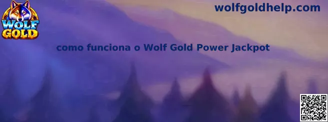 Ilustração relacionada ao funcionamento do Wolf Gold Power Jackpot