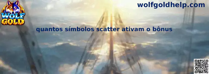 Símbolos Scatter no Wolf Gold ativando o bônus de rodadas grátis